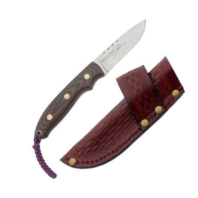 CRKT Hunt N Fisch Fixed Blade Knife 3.01 Inch Plain Satin Drop Point